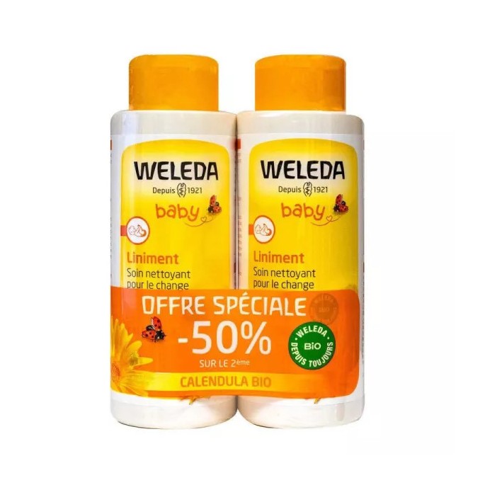 Weleda liniment bio 400 ml x2 duo