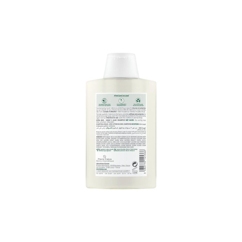 Klorane shampoing à l'avoine 200 ml
