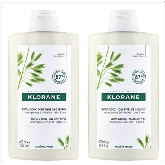 Klorane shampoing bio à l'avoine 400 ml