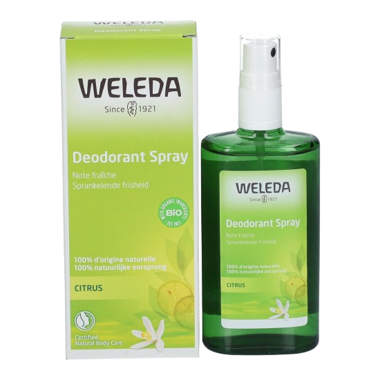 Weleda déodorant spray au Citrus 100 ml