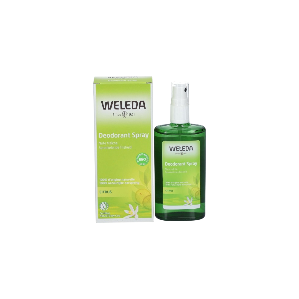 Weleda déodorant spray au Citrus 100 ml
