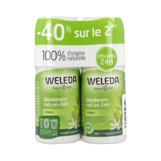 Weleda déodorant Roll-On 24h Citrus