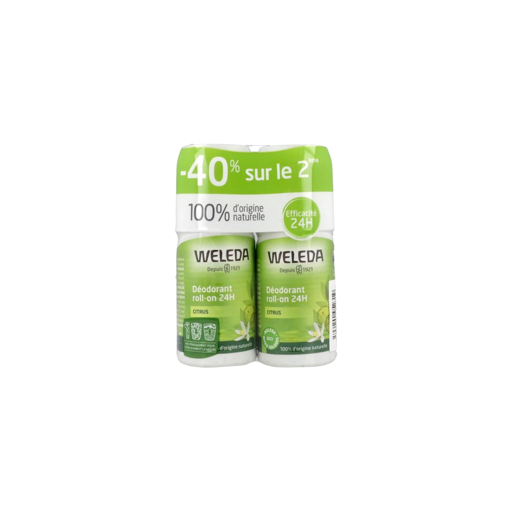 Weleda déodorant Roll-On 24h Citrus