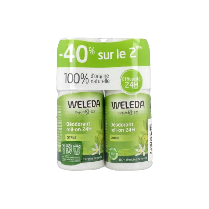Weleda déodorant Roll-On 24h Citrus