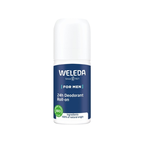 Weleda déodorant roll-on 24 h homme 50 ml