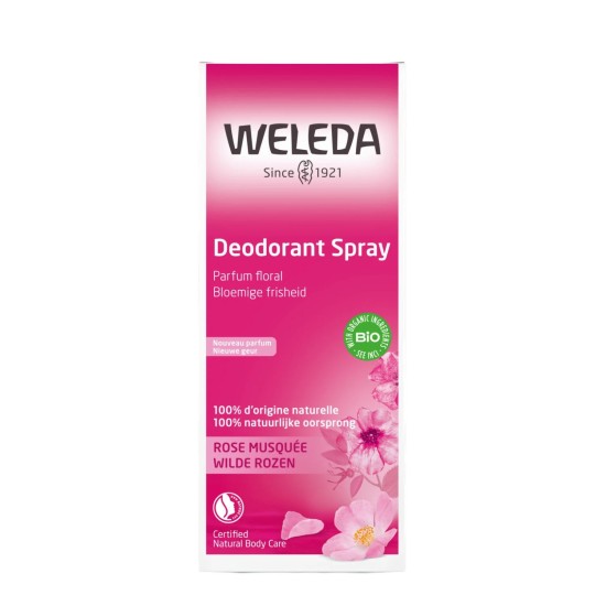 Weleda Déodorant Rose Musquée 100 ml