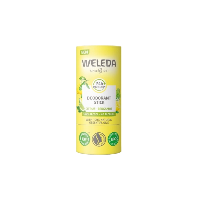 Weleda Déodorant Stick Citrus Bergamote 50 g