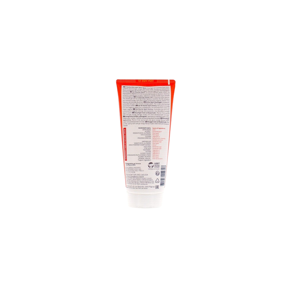Weleda Douche Arnica Sport Gel 200 ml