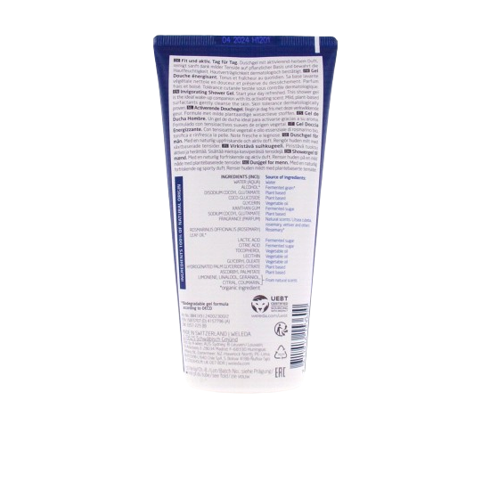 Weleda gel douche énergisant 200 ml