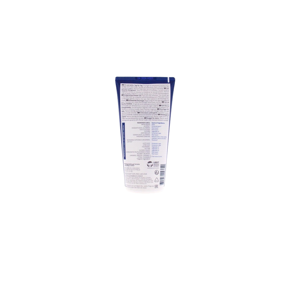 Weleda gel douche énergisant 200 ml