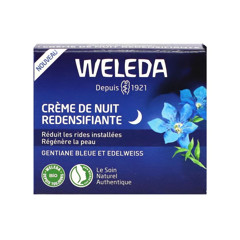 Weleda Crème de Nuit Gentiane Bleue 40 ml