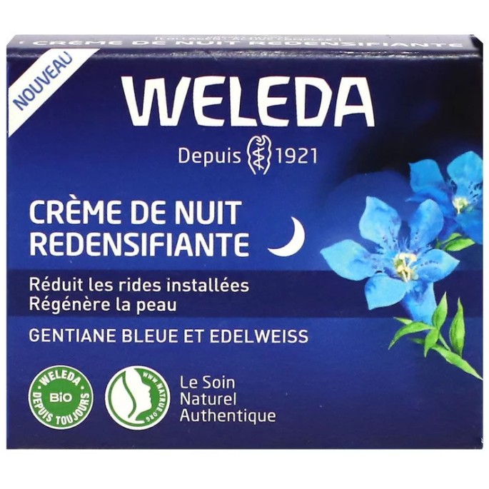 Weleda Crème de Nuit Gentiane Bleue 40 ml