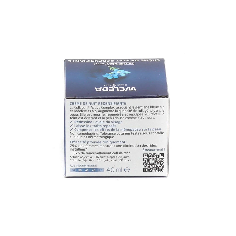 Weleda Crème de Nuit Gentiane Bleue 40 ml