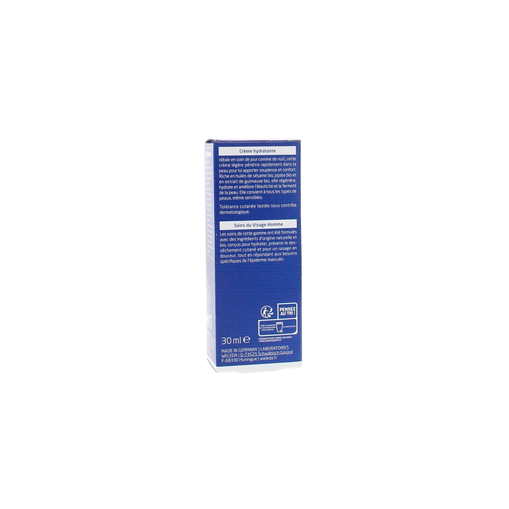 Weleda crème hydratante homme 30 ml