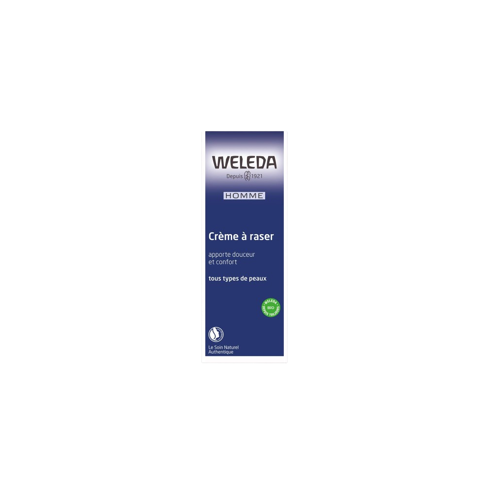 Weleda crème à raser 75 ml