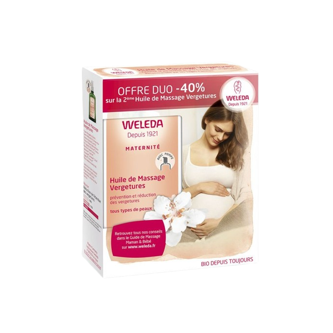 Weleda Huile Vergetures Duo 2 x 100 ml