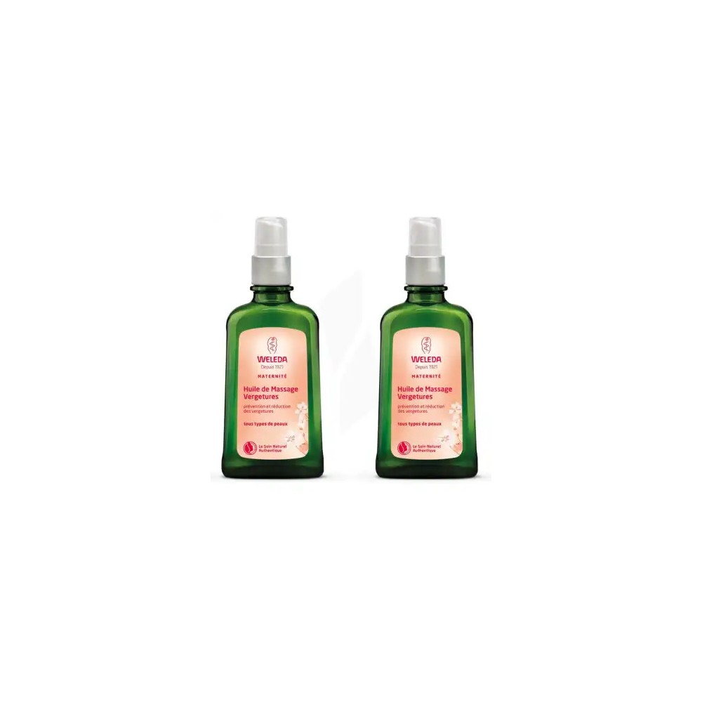 Weleda Huile Vergetures Duo 2 x 100 ml
