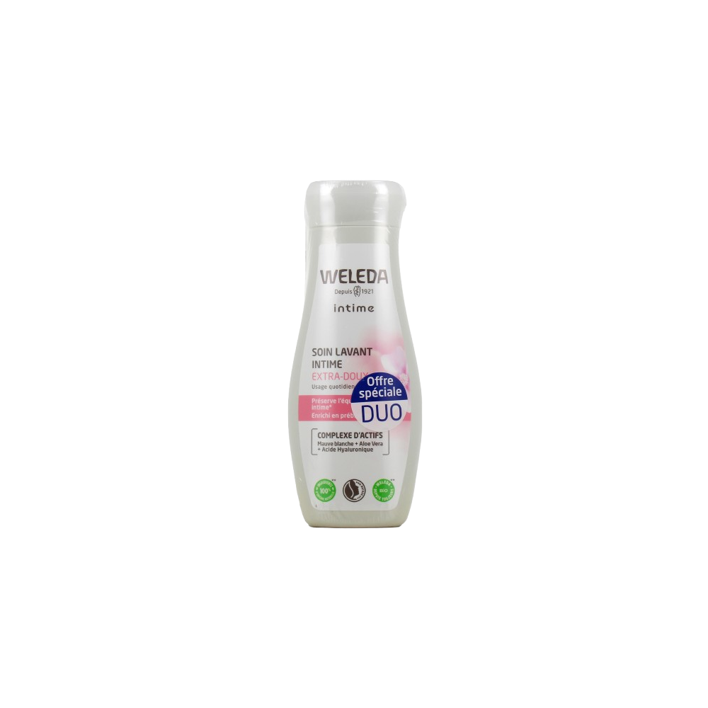 Weleda soin lavant intime extra doux Duo 200 ml