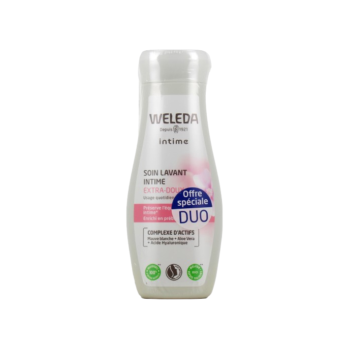 Weleda soin lavant intime extra doux Duo 200 ml
