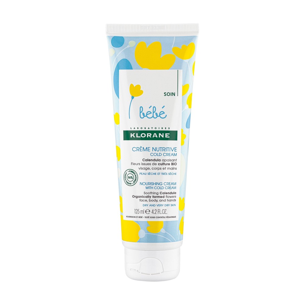 Klorane crème nutritive Cold Cream 125 ml
