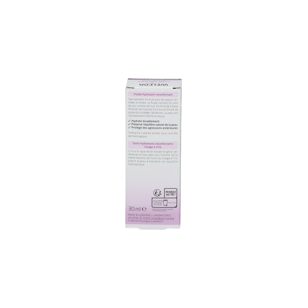 Weleda fluide réconfortant hydratant 30 ml