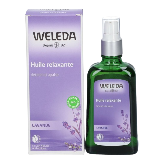 Weleda huile relaxante lavande 100 ml