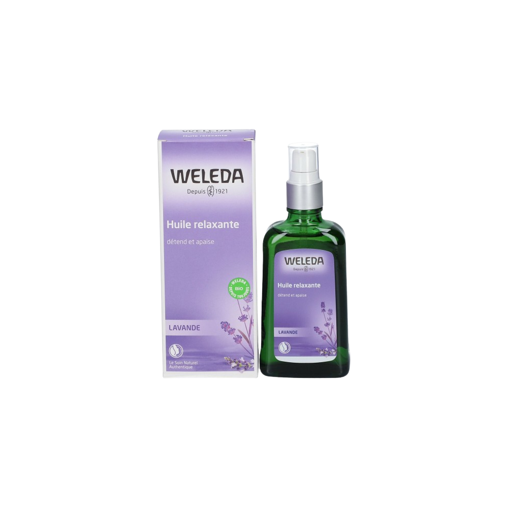 Weleda huile relaxante lavande 100 ml