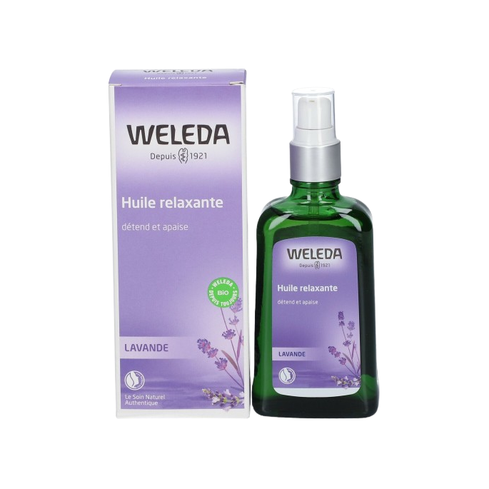 Weleda huile relaxante lavande 100 ml