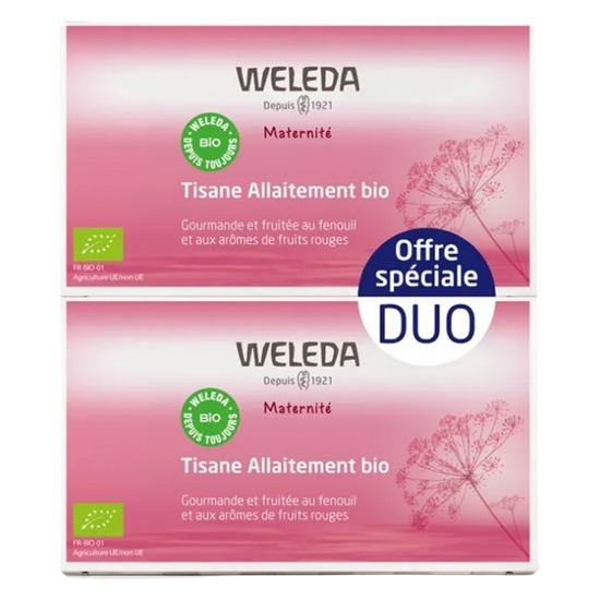 Weleda tisane allaitement fruits rouges