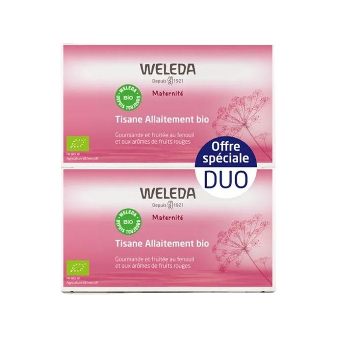 Weleda tisane allaitement fruits rouges