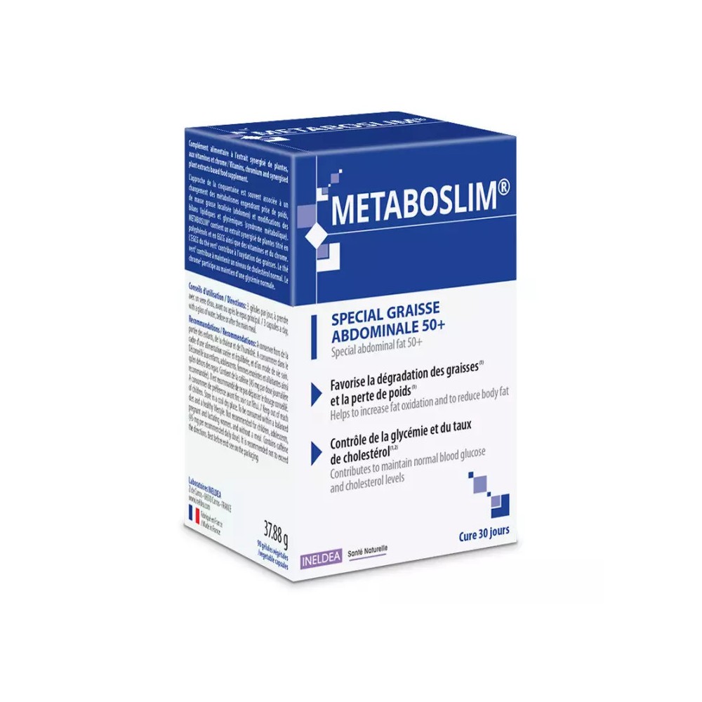 Ineldea Metaboslim Gél spécial graisse abdo 50+