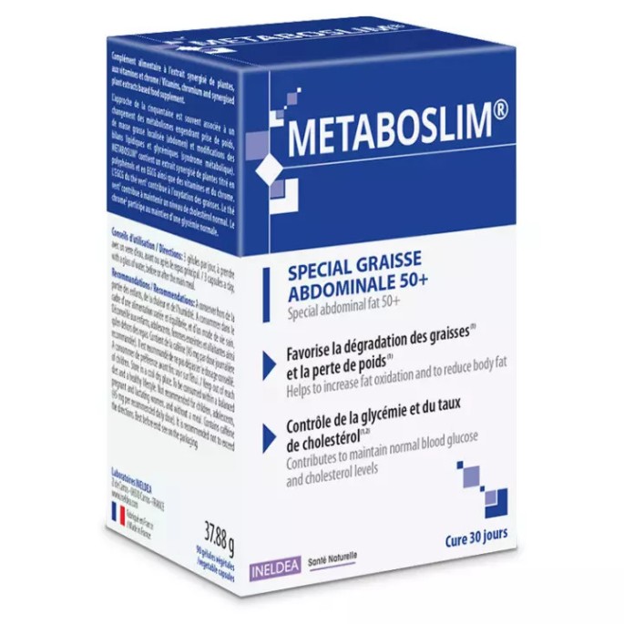Ineldea Metaboslim Gél spécial graisse abdo 50+