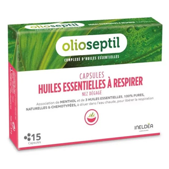 Olioseptil Bronches - 15 gélules