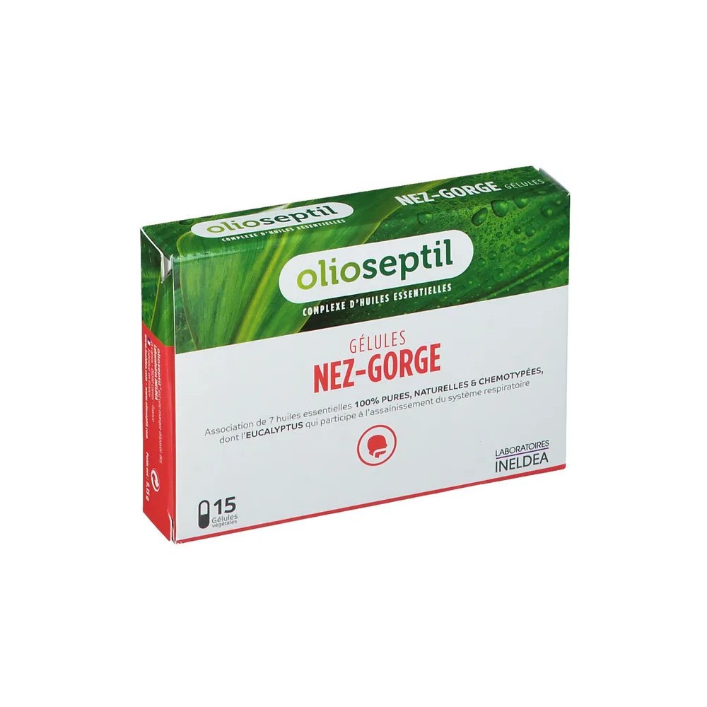 Olioseptil Nez Gorge - 15 Gélules