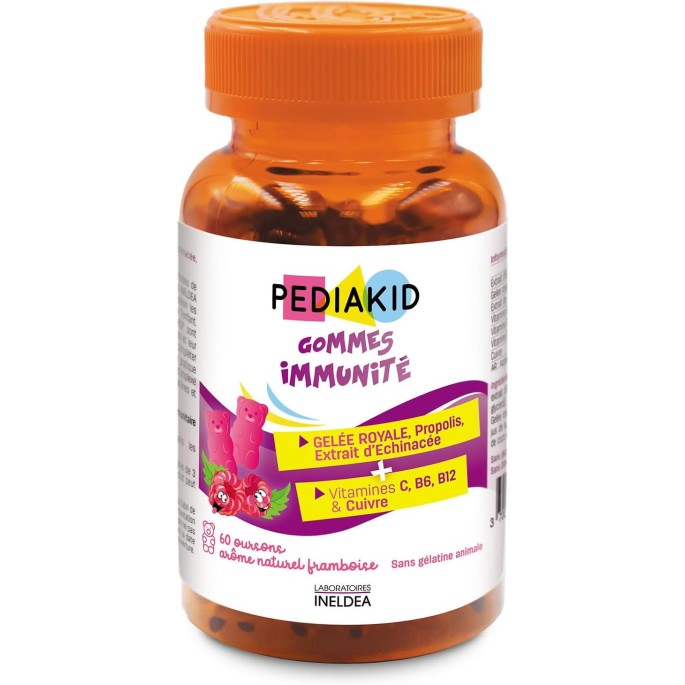 Pédiakid Gommes Ourson Immunité