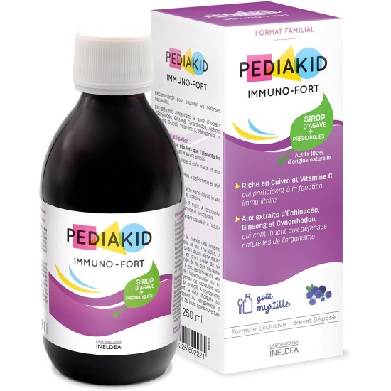 PEDIAKID Immuno-Fortifiant Spray Myrtille 125 ml