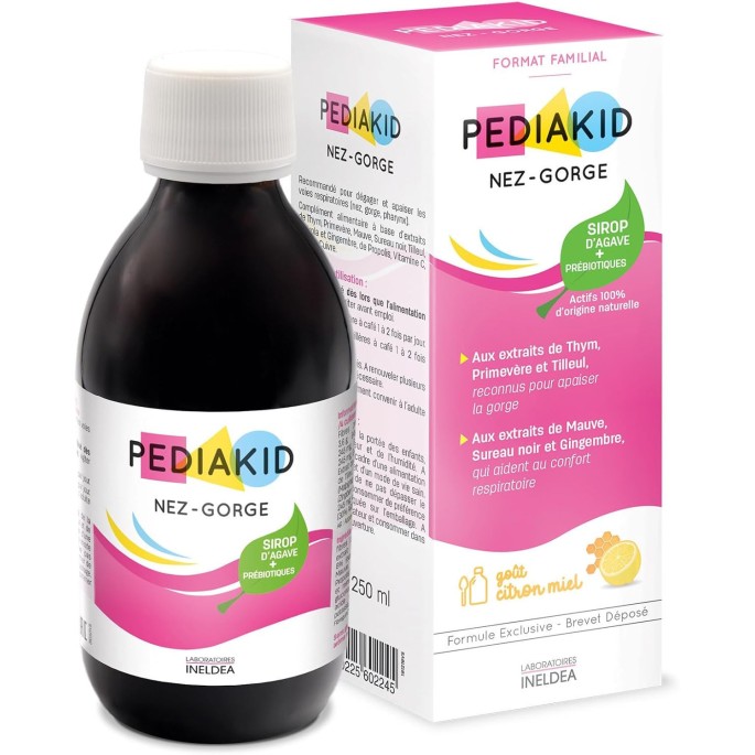 Pédiakid Nez Gorge Sirop 125 ml