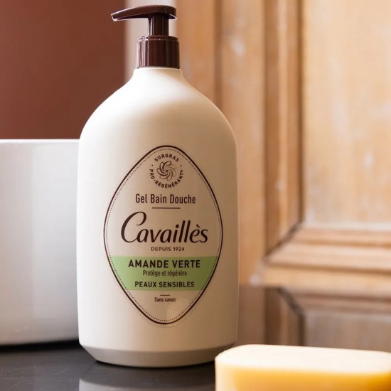 Roger Cavaillès Gel Bain Douche Amande Verte 1L