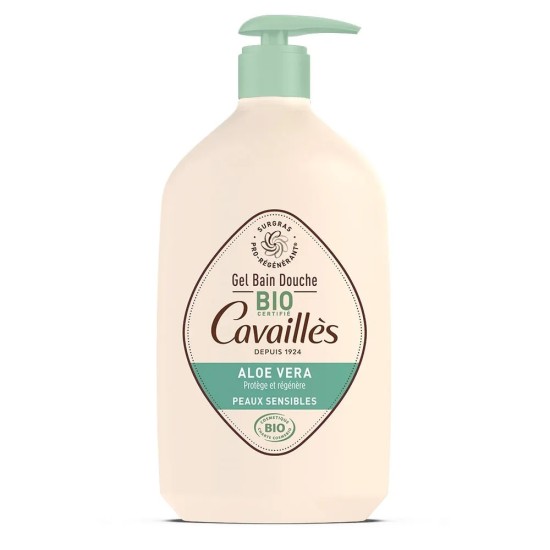 Roger Cavailes gel bain douche bio aloe vera 1 L