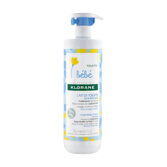 Klorane Lait Toilette Sans Rinçage 750 ml