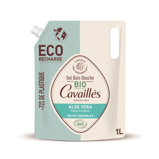 Roger Cavaillès Gel Bain Douche Bio Aloe Vera 1 L