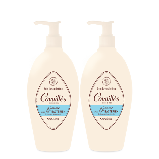 Roger Cavailles gel intime antibactérien 250 ml Duo