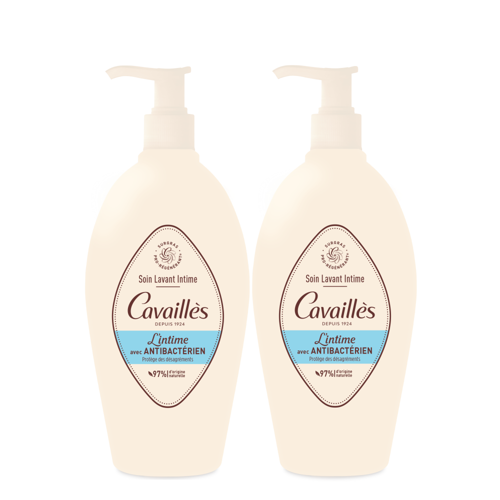 Roger Cavailles gel intime antibactérien 250 ml Duo
