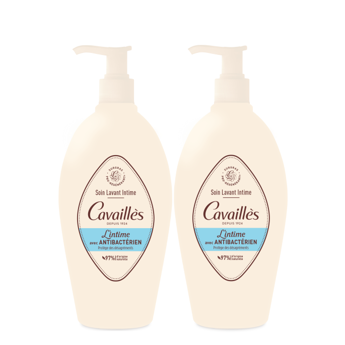 Roger Cavailles gel intime antibactérien 250 ml Duo
