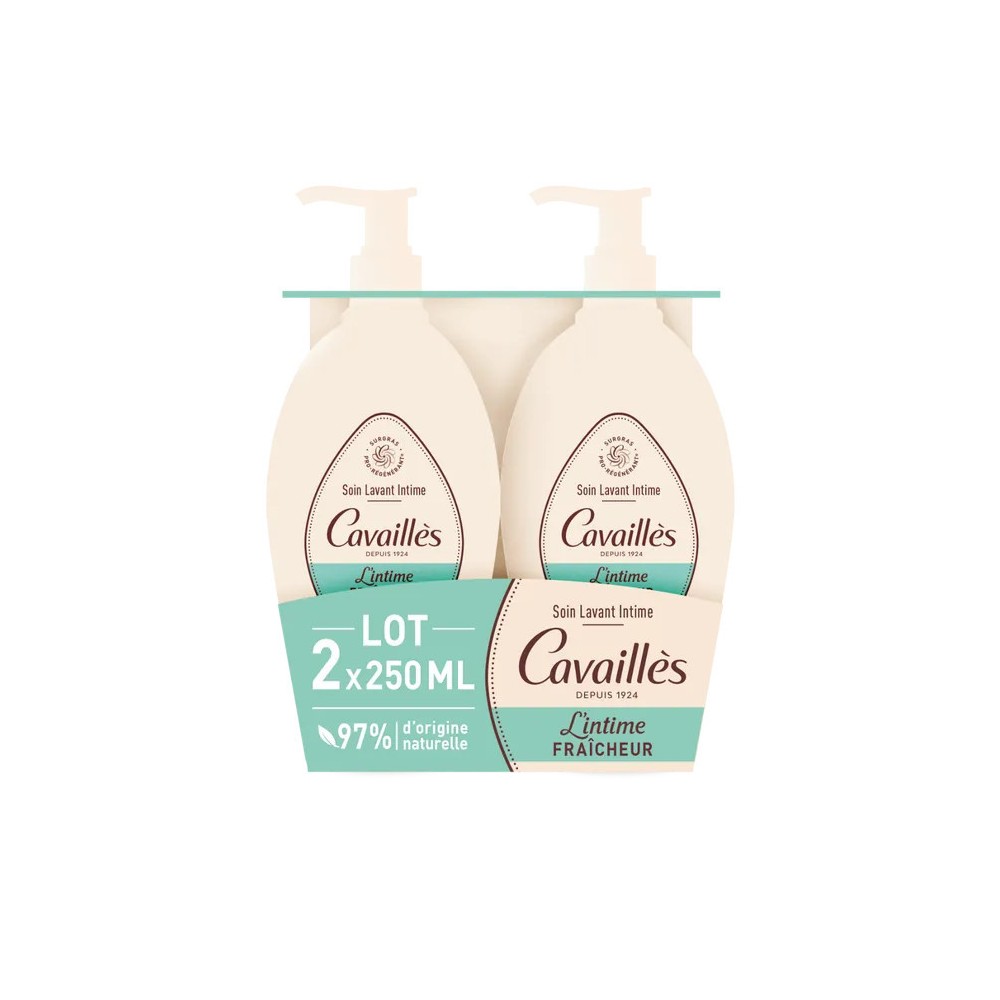 Roger Cavailles intime fraîcheur 250 ml duo