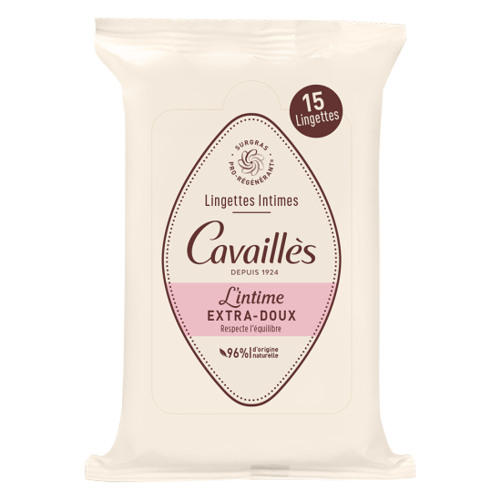 Roger Cavaillès lingettes intimes extra douces