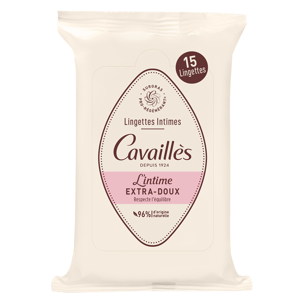 Roger Cavaillès lingettes intimes extra douces
