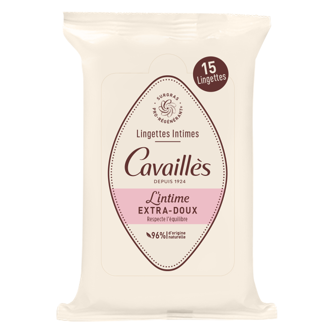 Roger Cavaillès lingettes intimes extra douces