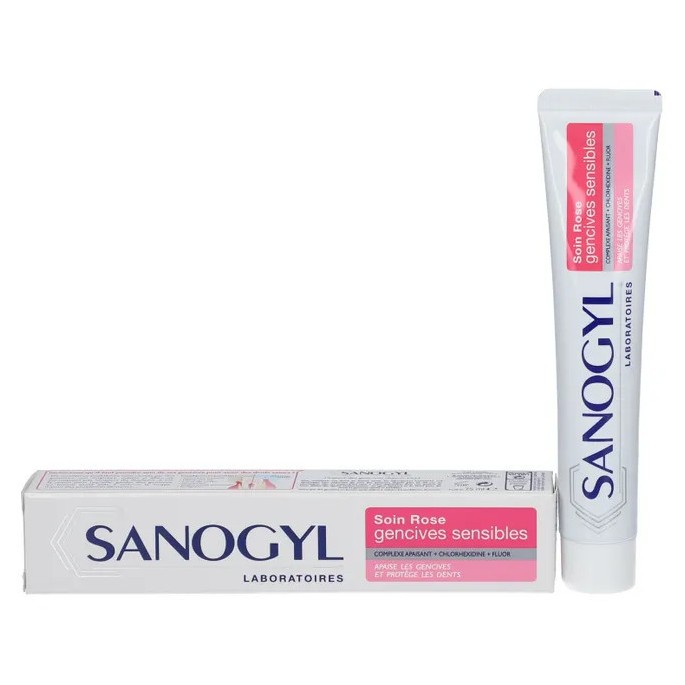 Sanogyl dentifrice Rose 75 ml
