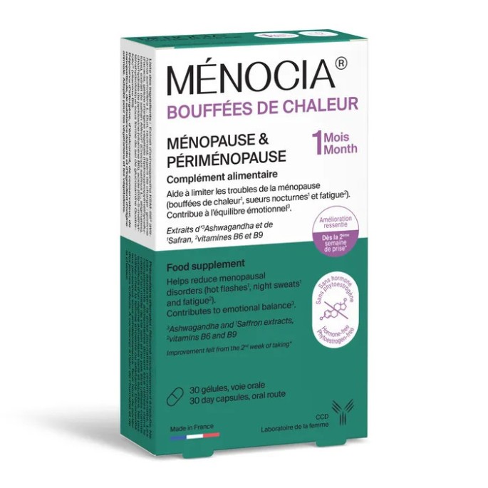 Bioes Menocia Bouffées de Chaleur 30 gélules